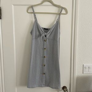Cotton On Striped Dress with Buttons